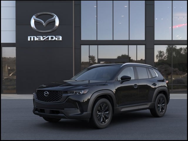2026 Mazda Mazda CX-50 2.5 S Select AWD in Jet Black Mica — front three-quarter view