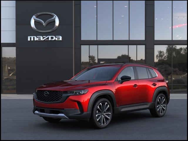 2026 Mazda Mazda CX-50 2.5 Turbo AWD in Soul Red Crystal Metallic — front three-quarter view