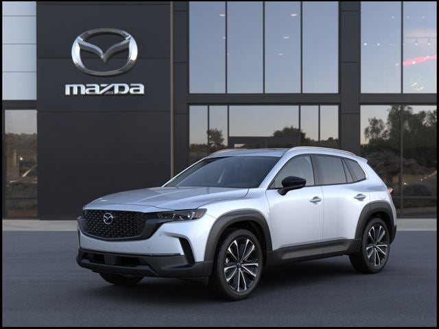 2026 Mazda Mazda CX-50 2.5 S Premium AWD in Wind Chill Pearl — front three-quarter view
