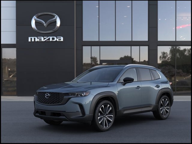 2026 Mazda Mazda CX-50 2.5 S Premium AWD in Polymetal Gray Metallic — front three-quarter view