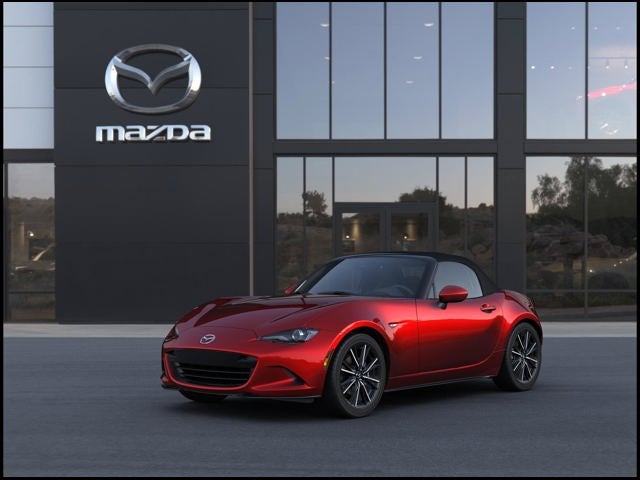 2026 Mazda Mazda MX-5 Miata Grand Touring in Soul Red Crystal Metallic — front three-quarter view