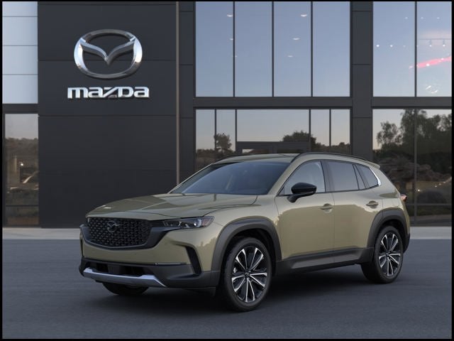 2026 Mazda Mazda CX-50 2.5 Turbo Premium Plus AWD in Zircon Sand Metallic — front three-quarter view