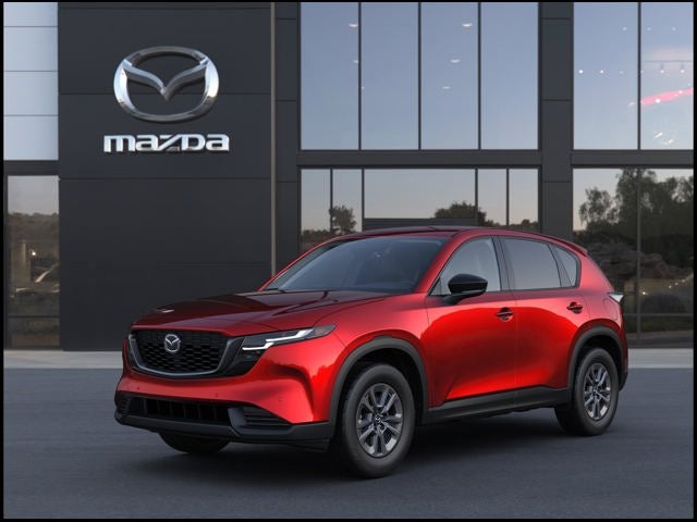 2026 Mazda Mazda CX-5 2.5 S Select AWD in Soul Red Crystal Metallic — front three-quarter view