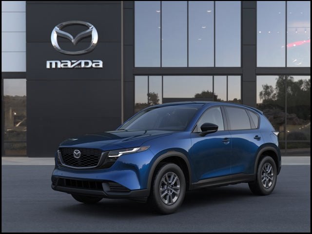2026 Mazda Mazda CX-5 2.5 S Select AWD in Navy Blue Mica — front three-quarter view