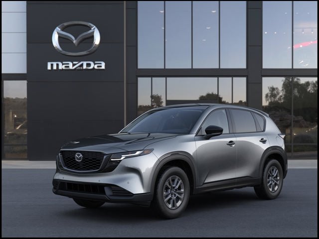 2026 Mazda Mazda CX-5 2.5 S Select AWD in Machine Gray Metallic — front three-quarter view